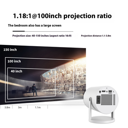 HY300 Portable Mini Projector