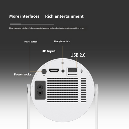 HY300 Portable Mini Projector