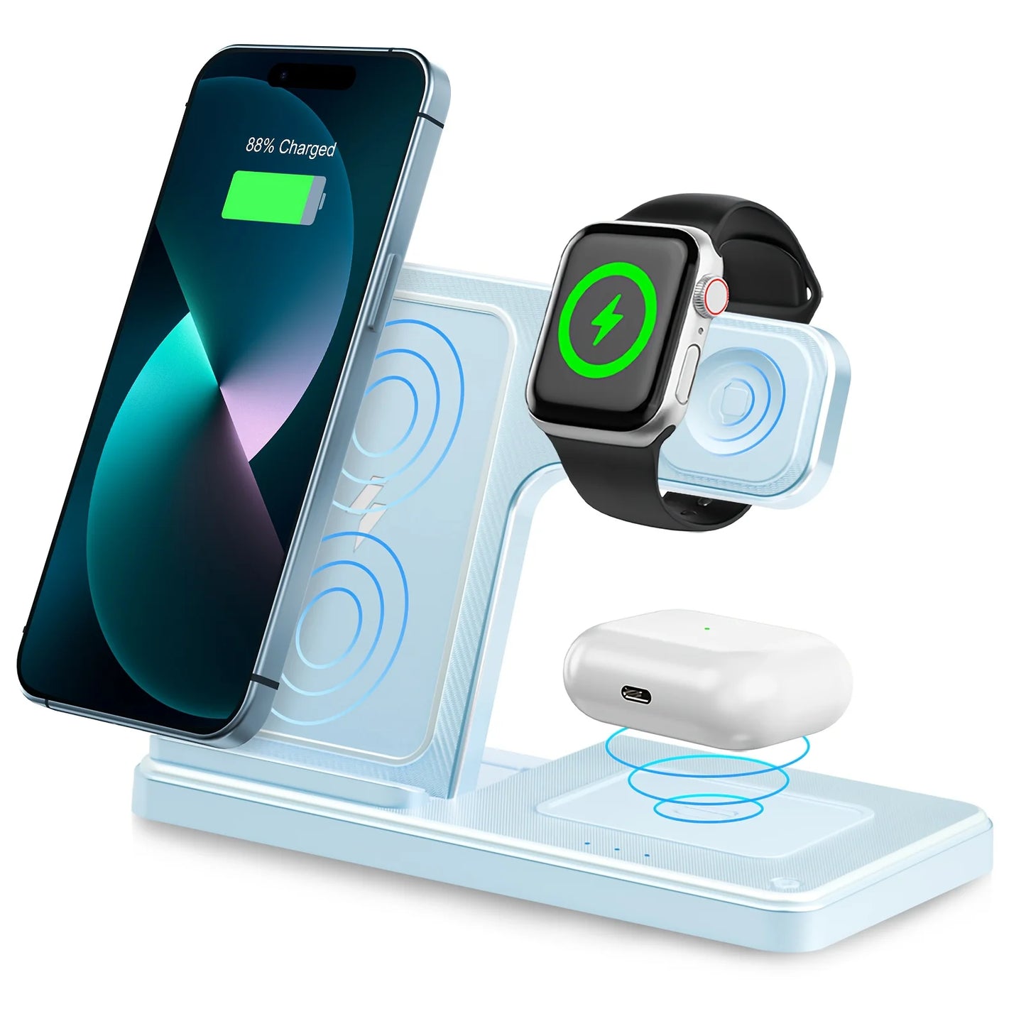 3 In 1 Wireless Charging Station