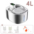 Wireless Cat Water Fountain 4L – Auto Sensor, Silent & Cordless