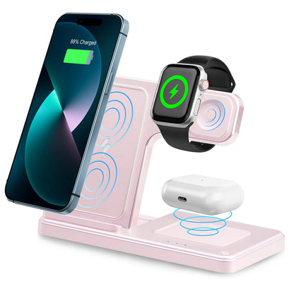 3 In 1 Wireless Charging Station